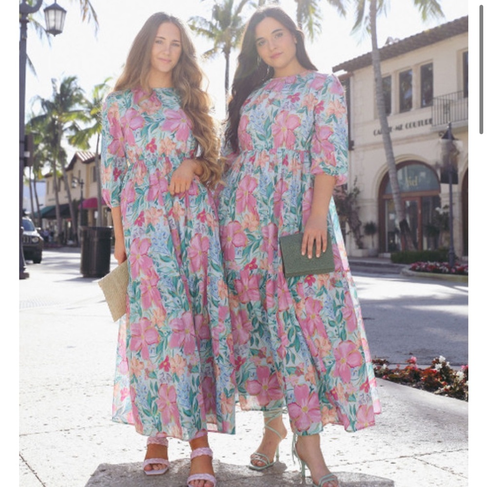 Dainty Jewells Floral Maxi Dress